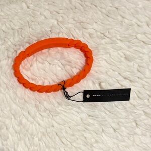 Marc By Marc Jacobs Bold Orange Braided Bracelet